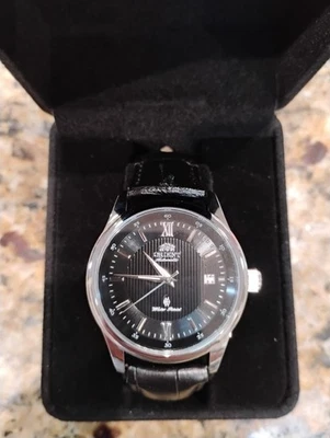 Reloj de vestir Orient automático negro para hombre Foto 1 de 3