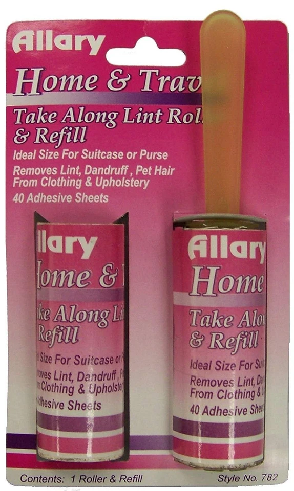 Allary Home & Travel, Take Along Lint Roller & Refill, Model #782 Foto 1 de 1