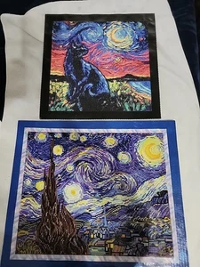 Diamond Paintings im Van Goghs Kunststil, komplettes 2er Set - Bild 1 von 2