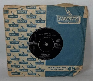 Bobby Vee – Sharing You - 1962 Vinyl 7" Single - Liberty LIB 55451 - Picture 1 of 3