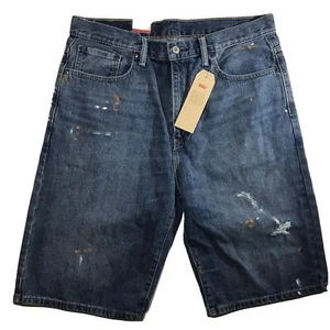 Pantalones cortos de pintura suelta con salpicaduras rectas Levis Strauss para hombre Levis Strauss 33 - Imagen 1 de 4