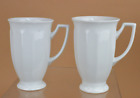 1. )) TWO KAKACO CUPS / CHOCOLATE CUP - ROSENTHAL - DECOR: MARIA WHITE