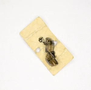 USSR BEAUTIFUL VINTAGE SILVER 875 CUFFLINKS WITH STONE - Picture 1 of 3