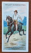 1913 Wills Cigarette Card -Riders of the World. Young Australia #23.