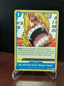 ¡¡Pero nunca dudaré de las lágrimas de una mujer!! OP06-057 Alas del Capitán One Piece - Imagen 1 de 1