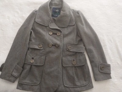 Mujer Verde Con Envidia Chaquetón Talla L Cintura Ajustable Bolsillos Cinturón - Excelente Estado. Foto 1 de 4