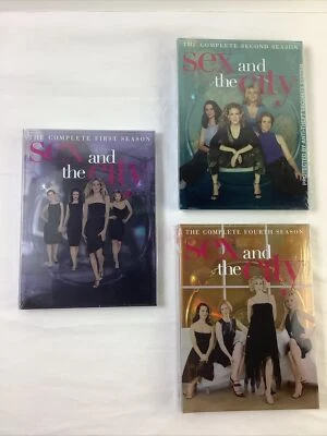 SEX AND THE CITY Complete Seasons One, Two & Four DVD  Unopened - Image 1 of 4