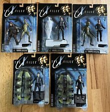 Lot of 5 X-Files Action Figures McFarlane 1998 Mulder & Scully Series 1 