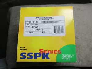 ALTAVOZ DE MONTAJE EN TECHO GENTEX SSPKWR ROJO - Imagen 1 de 4