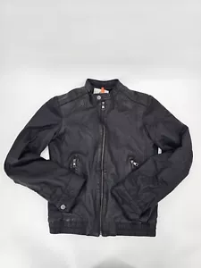 Chaqueta estilo bombardero CERRUTI 1881 talla 46 negra Giubbotto - Imagen 1 de 8