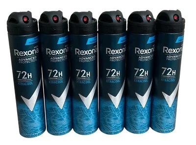 Rexona мужчин Advanced защиты 72H Xtra классный 0% алкоголя 200 мл (6 упаковка) - Изображение 1 из 3
