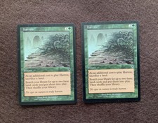 2x Harrow MtG Invasion (moderately played)