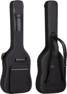 Bass Guitar Bag Gig Bag 0.3In Padding Black Padded Backpack Soft Electric Bass C - Picture 1 of 7