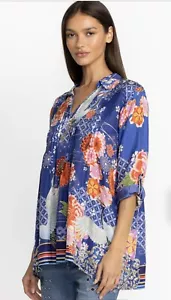 NWT! Johnny Was Pajaro Silk Tunic - Picture 1 of 4