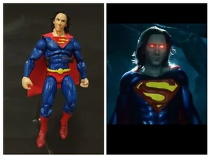 3.75" 1:18 Custom Action Figure Superman Nicolas Cage DC Comics Marvel Universe - Picture 1 of 11