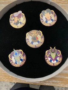 2004 Disney Cruise Line Villainous Voyage Hook Hades Maleficient Chernbog LE Pin - Bild 1 von 3