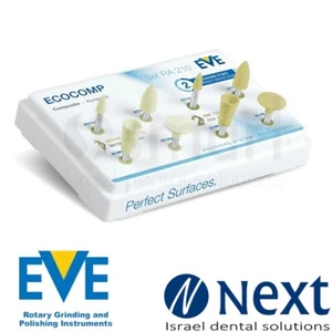 Dental Eve ECOCOMP Polierset Composite Bonded Silikon System RA210 - Bild 1 von 1