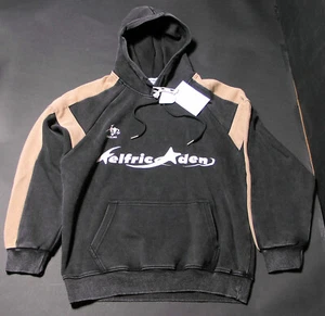 Aelfric Eden Color Blocking Washed Hoodie Black Size S NWT - Picture 1 of 9