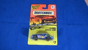 1993 Matchbox T-Bird Stock Car #7 BRAND NEW SEALED - Picture 1 of 3