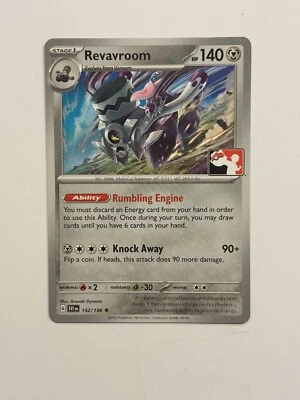 Revavroom 142/198 Pokémon Prize Pack Series 3 Scarlet & violet variant B - Image 1 of 2