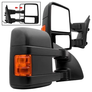 Spyder Auto 9935459 XTune Door Mirror Set Fits F-250 Super Duty F-350 Super Duty - Picture 1 of 6