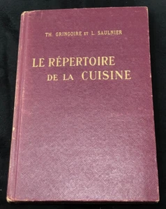 Le Repertoire de la Cuisine, Th. Gringoire et L. Saulnier, 1966 E-92 - Picture 1 of 24