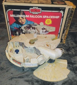 Vintage Star Wars Millennium Falcon Kenner 1979 Empire Strikes Back In Box READ - Imagen 1 de 22