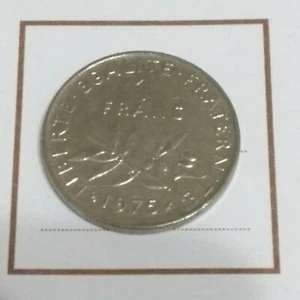 1975 - 1 FRANC - MONETA FRANCIA CIRCOLATA - FRANCO - Picture 1 of 2