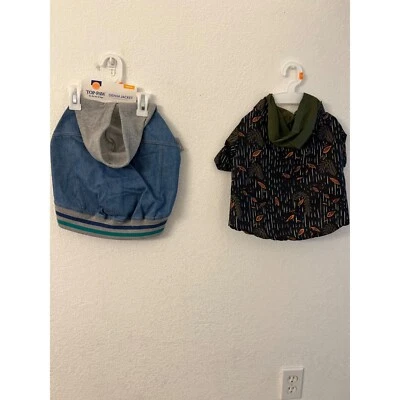 Top Paw Denim Chaqueta y Perro Sudadera con Capucha Perro Talla Mediana Foto 1 de 4