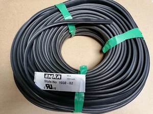 EMKA 50m Dichtprofil EPDM 55 Shore A schwarz, 1038-02, Dichtungsprofil - Bild 1 von 3