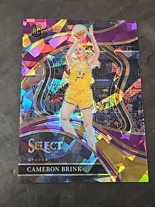2024 Select WNBA Cameron Brink Courtside #228 COLOR Purple Ice Prizm /149 RC - Picture 1 of 7