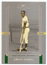 2005 DONRUSS CLASSICS TIMELESS TRIBUTES SILVER #226 Billy Williams #84/100