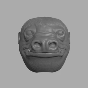 Star Wars Snivvian "Snaggletooth" custom head for action figures - Picture 1 of 1