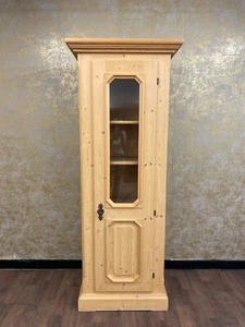 Voglauer Anno 1900 Natur Landhaus Vitrine Vitrinenschrank Bauernschrank Massiv - Bild 1 von 7