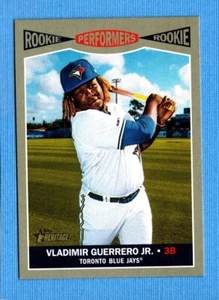 2019 Topps Heritage Rookie Performers #RP1 Vladimir Guerrero Jr. Blue Jays - Imagen 1 de 1