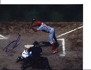 PHILADELPHIA PHILLIES TOM GOODWIN SIGNIERT TAKE PITCH 8X10 - Bild 1 von 1
