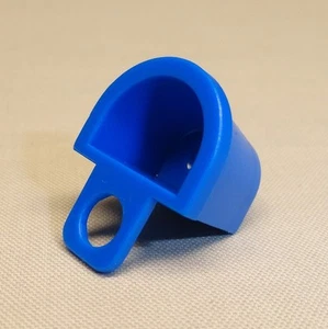 x1 NEW Lego Container D-Basket Minifig Body Wear BLUE - Picture 1 of 1