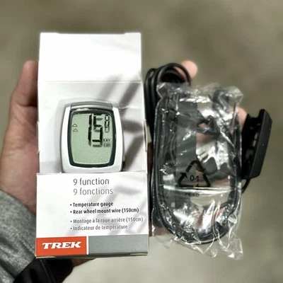 Trek Incite 9im 9 Function Bicycle Handlebar Mounted Bicycle Computer Odometer - Image 1 of 4