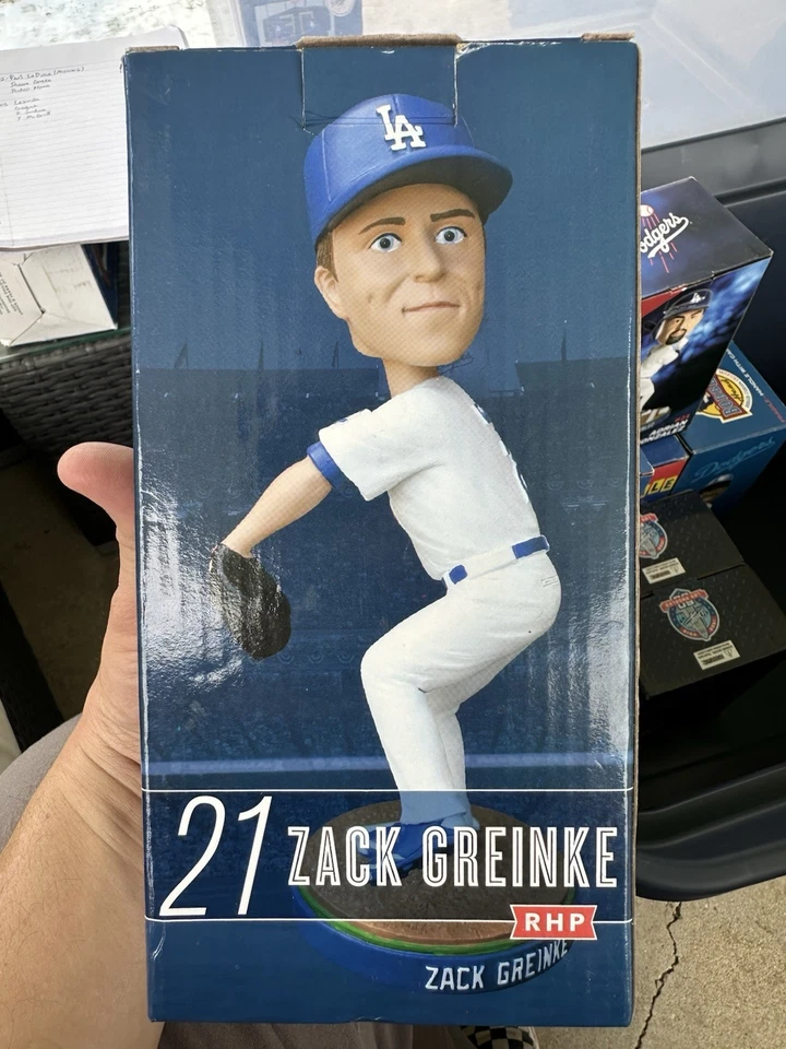 Zach Greinke Bobblehead - Image 1 of 1