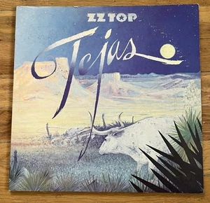 ZZ Top - “Tejas” Vinyl LP Album- EX - Warner Bros Label - Trifold - Reissue - Picture 1 of 5