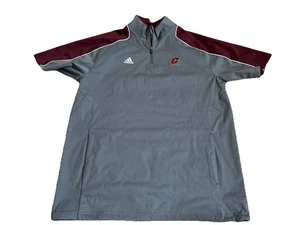 Adidas CENTRAL MICHIGAN UNIVERSITY Chippewas SS Zipper Pullover - Größe XL - Bild 1 von 5