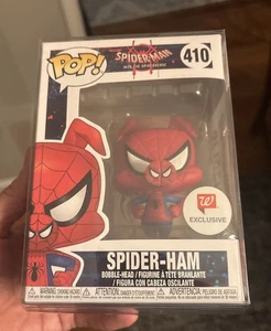 Funko Pop Spiderverse 410 Spiderham Walgreens Exclusive VAULTED w/ Protector New - Picture 1 of 6
