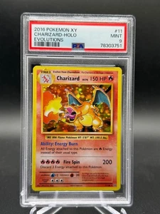 2016 Pokemon XY Evolutions Holo Charizard #11 PSA 9 - Picture 1 of 2