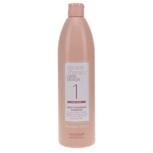 Alfaparf Milano Keratin Therapy Lisse Design Deep Cleansing Shampoo 16.9 oz - Picture 1 of 8