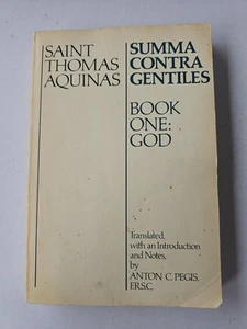 Summa Contra Gentiles: Book One: God - Paperback By Thomas Aquinas - Imagen 1 de 11