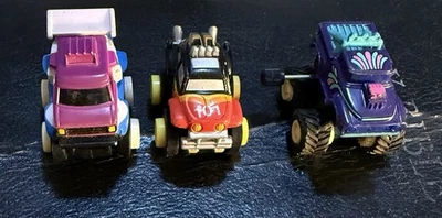 Micro Machines Stunt Maniacs Baja Beetle Chevy Van - Crankers 56’ Ford Pick Up - Image 1 of 4