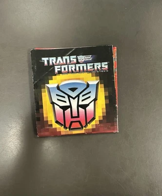 Vintage 1986 Hasbro Transformers Original G1 Box Insert Catalog Checklist - Image 1 of 4