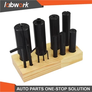 Labwork 8 × Expanding Arbors Set Mandrels 1/4" To 1-1/4" Lathe Milling - Picture 1 of 7