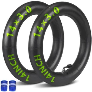 2-PCS 14x3.0 Inner Tube with 14 Inch Inner Tube Thickened for Electric Scoote... - Picture 1 of 7