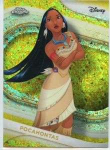 Pocahontas 2025 Topps Chrome Disney YELLOW MINI DIAMONDS REFRACTOR PARALLEL #30 - Picture 1 of 2